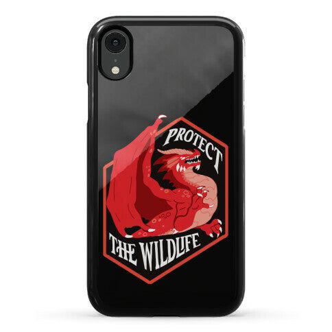 Protect The Wildlife Red Dragon Phone Case